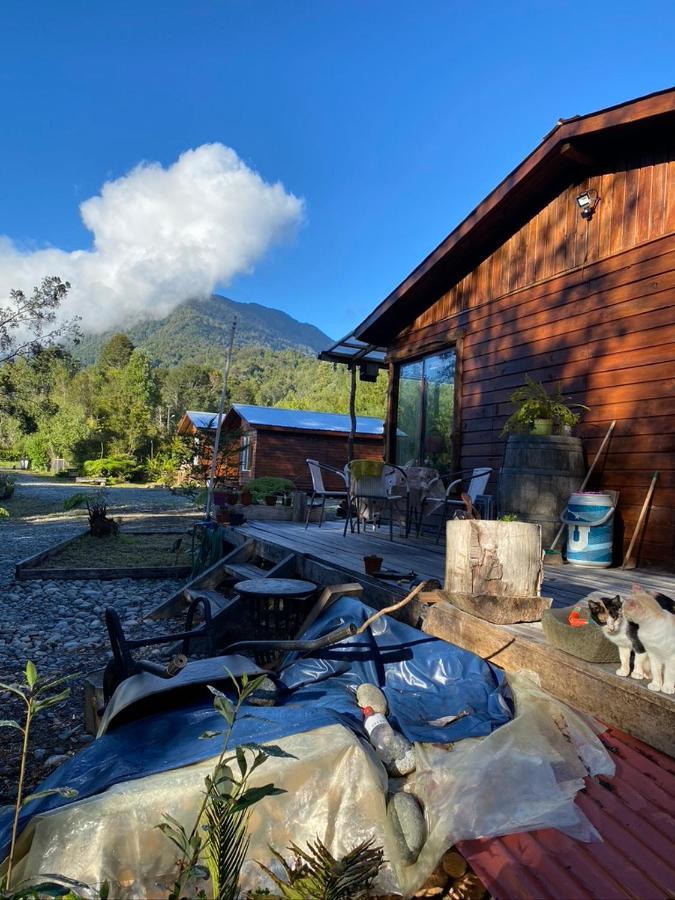 Cabanas & Tinajas Entre Volcanes Hornopiren Kültér fotó